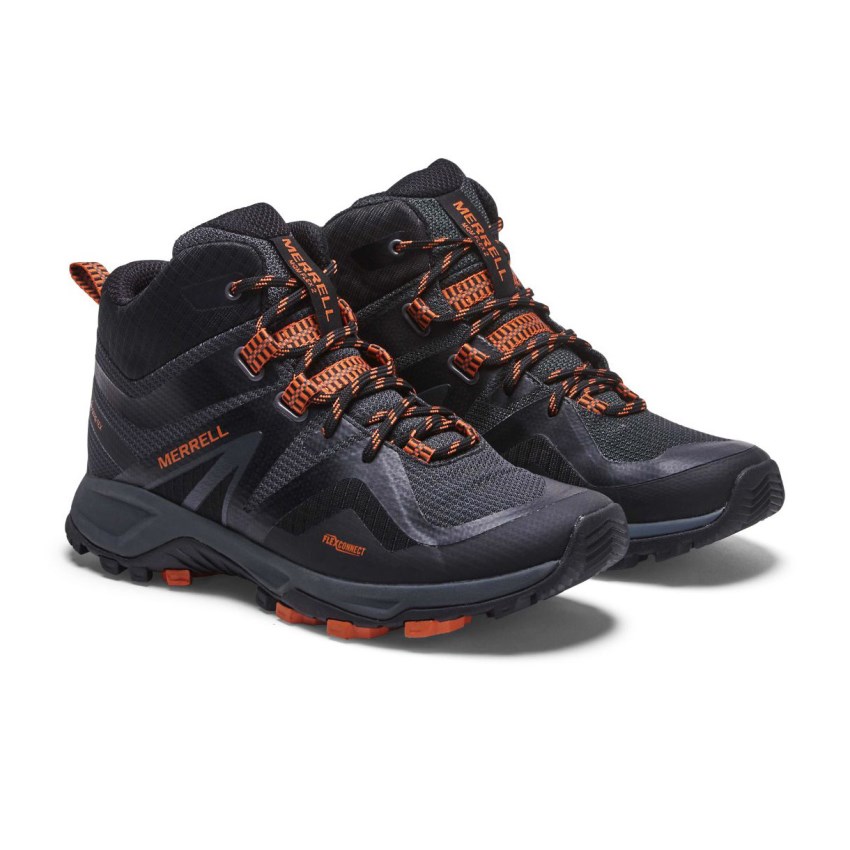 Chaussures Randonnée Merrell MQM Flex 2 Mid GORE-TEX Noir Homme | O.R.QNLC